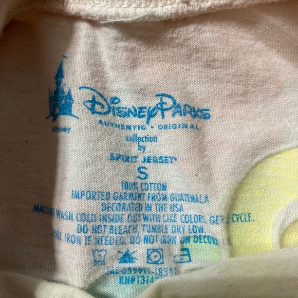 Disney Parks Walt Disney World Spirit Jersey Rainbow Tie Dye Size S - Picture 5 of 7